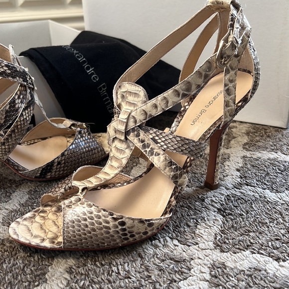 Alexandre Birman Python Sandals - Picture 4 of 10